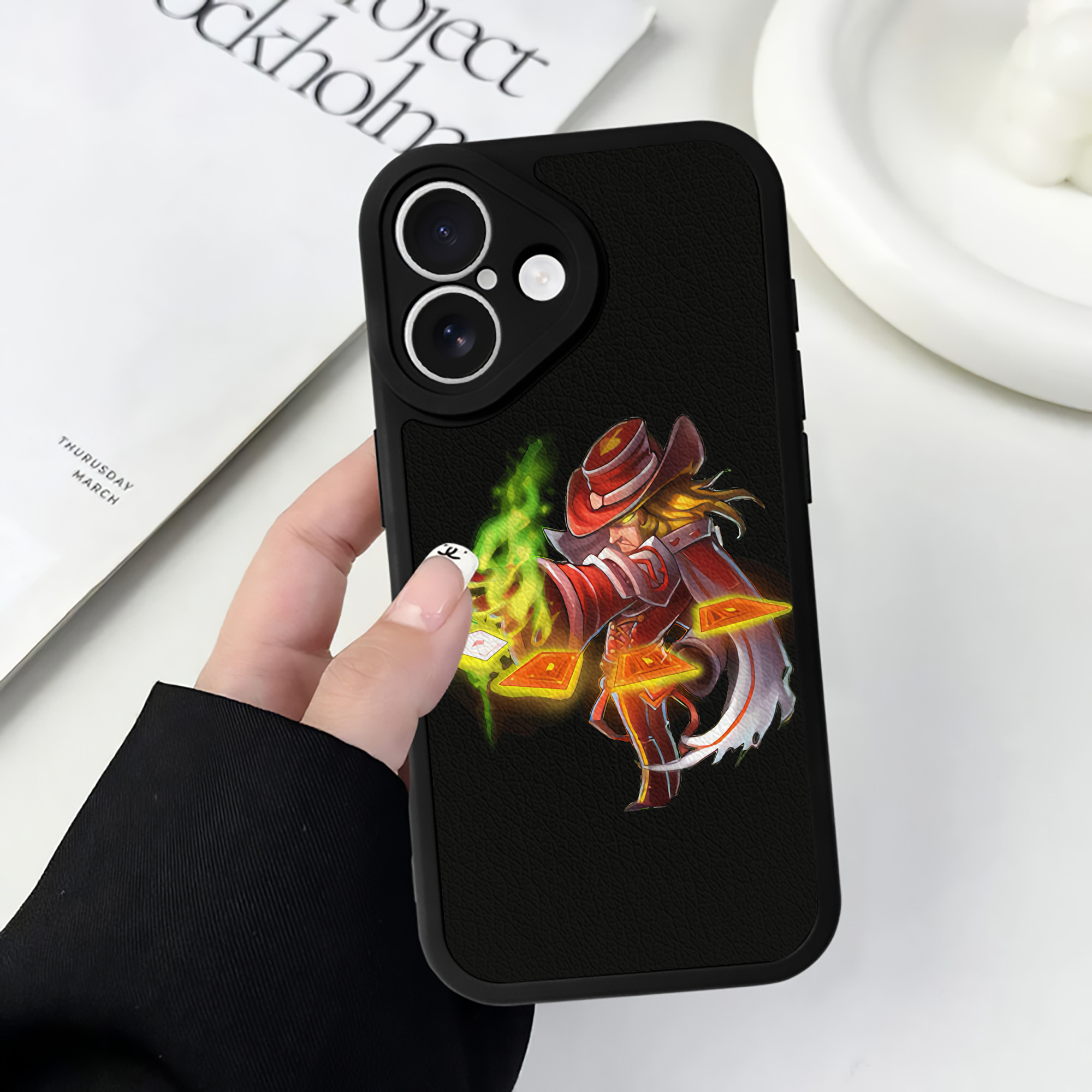 リーグ・オブ・レジェンド League of Legends LOL 【iPhone 16シリーズ対応】シリコンスマホケース（レザー調） 材質：シリコン